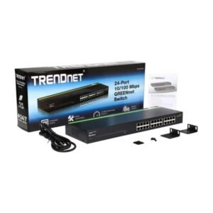 TRENDnet TE100-S24G 24-Port 10/100Mbps GREENnet Switch