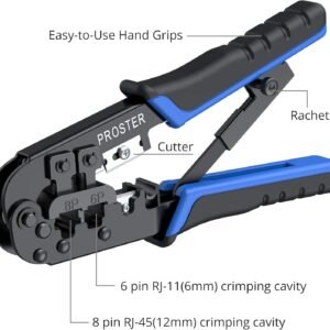 HANLONG TOOLS6P/8P Modular Plug CrimperHT-568RHT-568R