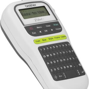 Brother PT-H110 Laminated Label Printer | Up to 12mm Width | Compact & Portable | Intuitive Easy-to-use Keyboard