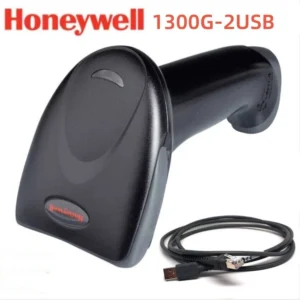 Honeywell 1300G-2USB Hyperion Wired 1D Handheld Barcode Scanner USB Cable Kit