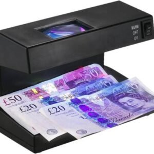CONCORD  COUNTERFEIT MONEY DETECTOR  With magnifying glass  CC-UV190