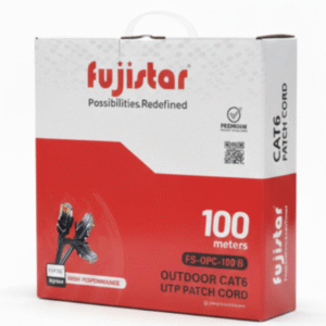 Fujistar Cat6 UTP FS-OPC-100 B External Patch Cord -Superior Performance