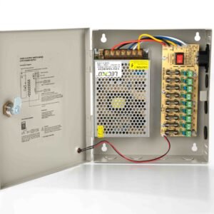LECXO  CCTV POWER SUPPLY  12V 10A  9CH