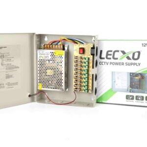 LECXO  CCTV POWER SUPPLY  12V 10A  9CH