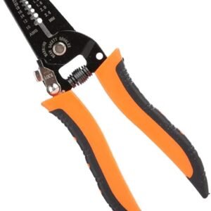 Stripping Pliers, Multifunctional Stainless Steel Wire Cable Stripping Pliers Cutting Tool Wire Cutter, Long-Nose Multi-Purpose Electrician Tool