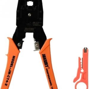 JAKEMY JM-CT4-3 4P/6P/8P Knifing Crimping Network Cable Pliers Repair Tool Set Kit