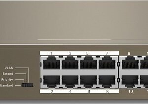 Tenda TEF1118P-16-150W 16-Port 10/100 PoE/1-Port Gigabit/1-Port SFP Switch