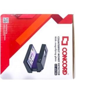 CONCORD  COUNTERFEIT MONEY DETECTOR  With magnifying glass  CC-UV190