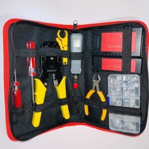 Lanova Network Ethernet LAN Kit RJ45 Cat5e Cat6 Cable Tester Crimper Crimping Tool Set