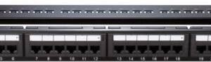 D-LINK Unshielded 24-Port Fully Loaded Patch Panel | NPP-C61BLK241