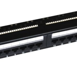 D-LINK Unshielded 24-Port Fully Loaded Patch Panel | NPP-C61BLK241