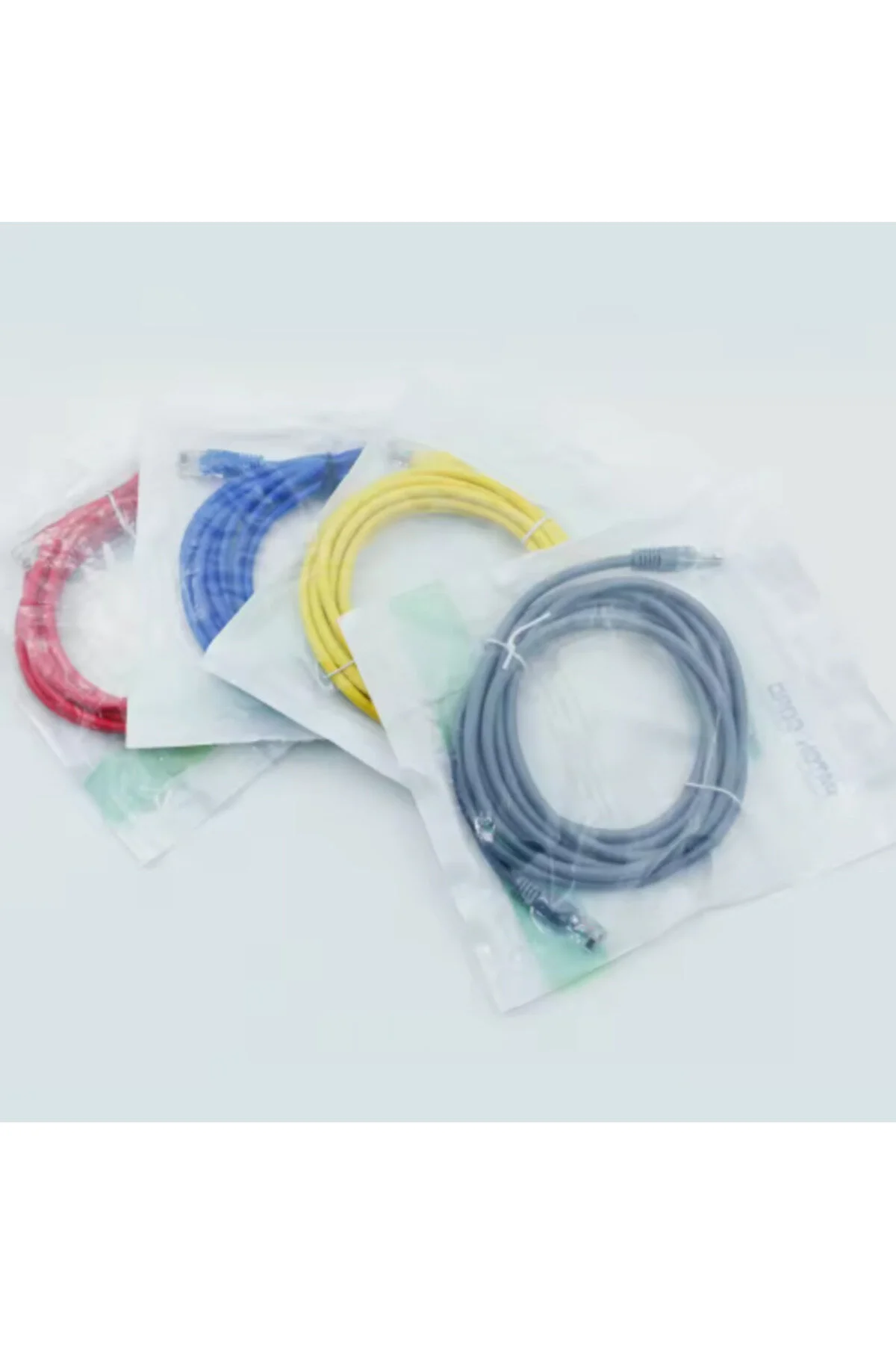كابل شبكة CAT 6 بطول 5 متر / 5 حبات